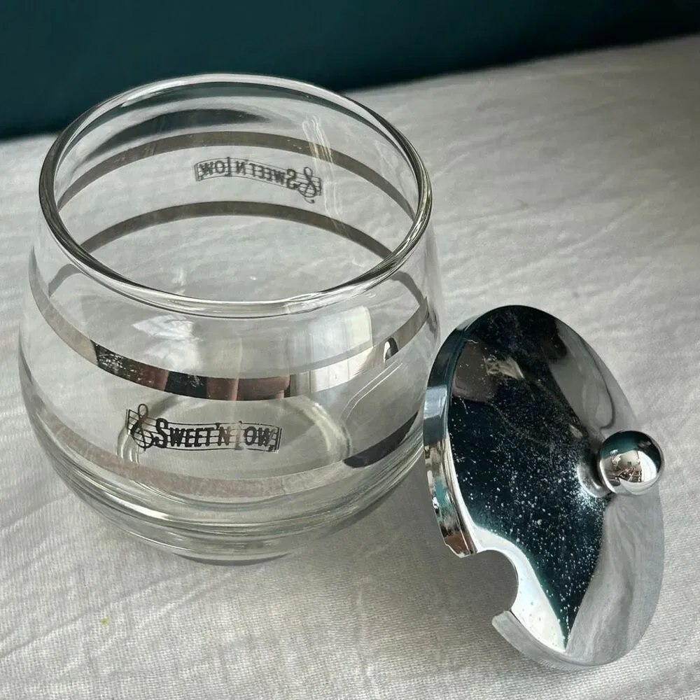 Vintage 60’s Sweet ‘N Low Promotional Covered Sugar Bowl